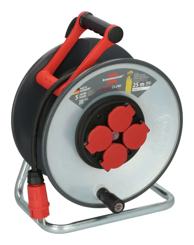 Brennenstuhl Kabeltrommel Stahlkern H07RN-F3G2,5 25m professional Neuheit