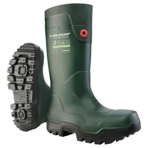 Dunlop FieldPro Stiefel Thermo + Green, CI CR SR F0 LG, S5L, Größe 39 Purofort (Verpackungseinheit 1 Paar) Neu