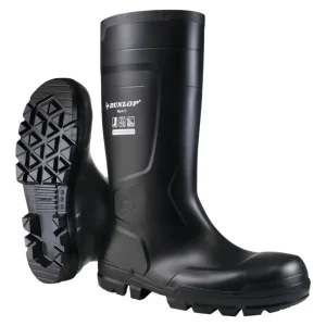 Dunlop Sicherheitsstiefel Work-It FullSafety Black PVC SR LO LG S5 Größe 45 (Verpackungseinheit 1 Paar) Solange Der Vorrat Reicht