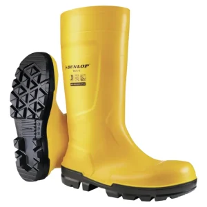 Dunlop Sicherheitsstiefel Work-It FullSafety Yellow PVC SR LO LG S5 Größe 37 (Verpackungseinheit 1 Paar) Garantierte Lieferung