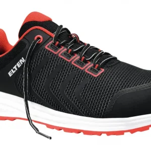 Abverkauf Elten Sicherheitshalbschuh 720831 LIVAS Low schwarz-rot, S1P ESD Größe 42 (Verpackungseinheit 1 Paar)