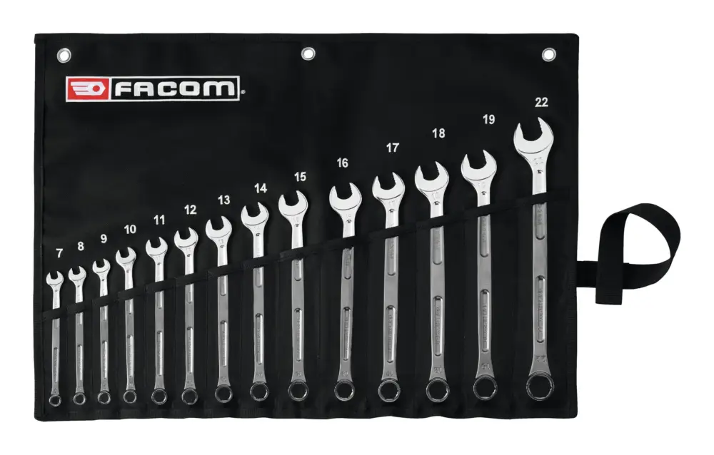 Facom Ringmaulschlüssel-Satz OGV 14-teilig in Rolltasche Top-Preis