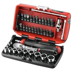 Knallerangebot Facom Steckschlüssel-Garnitur 1/4" Nano OGV 38-teilig
