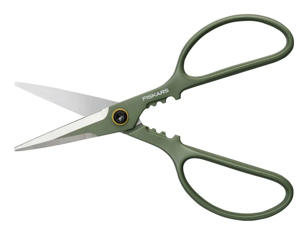 Neu Im Sortiment Fiskars Pflanzenschere mit Halter, 17 cm (Verpackungseinheit 4 Stück)