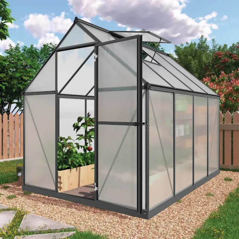 Floraworld Gewächshaus Comfort 4,4 m² 182 x 241 x 208 cm Sonderangebot