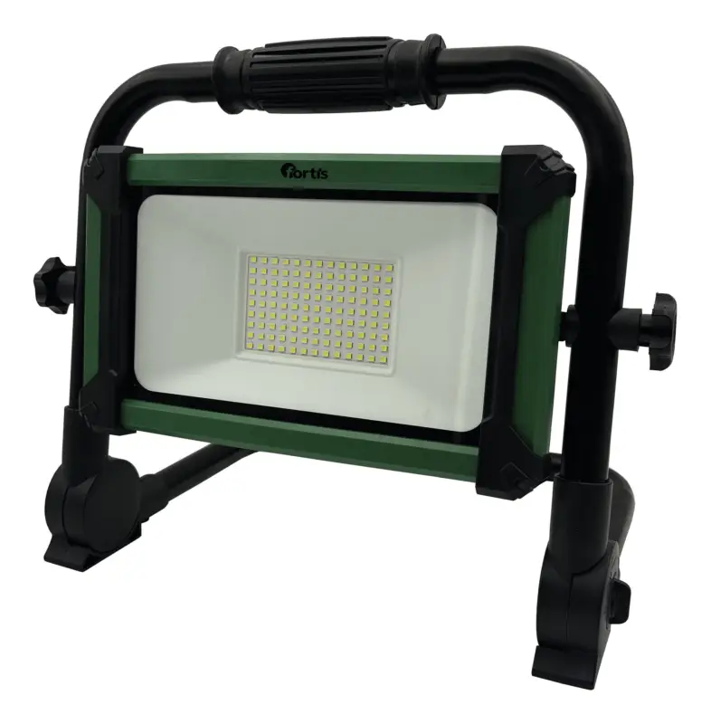 Nur Heute Fortis Baustrahler 80 Watt 8000 Lumen klappbar