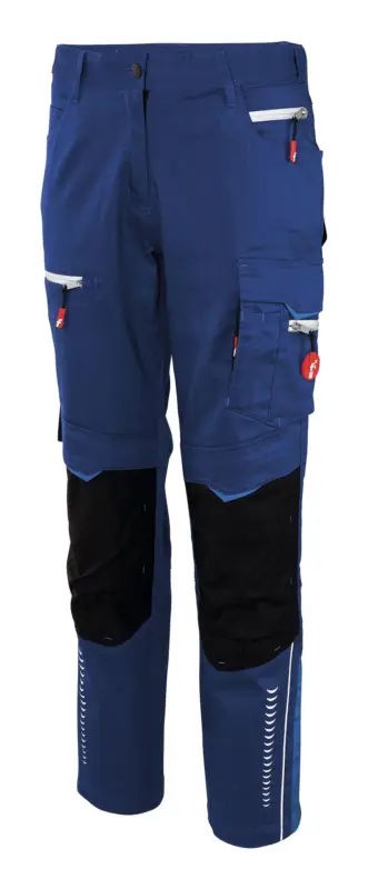 Fortis Damen-Bundhose Flex kornblau/schwarz/blau Größe 32 Preisknaller