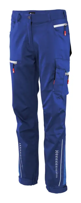 Fortis Damen-Cargohose Flex kornblau/schwarz/blau Größe 50 Wochenendangebot