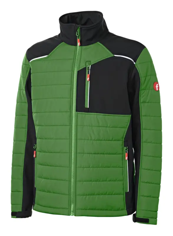Fortis Elements Hybrid-Steppjacke grün/schwarz Größe S Aktuell