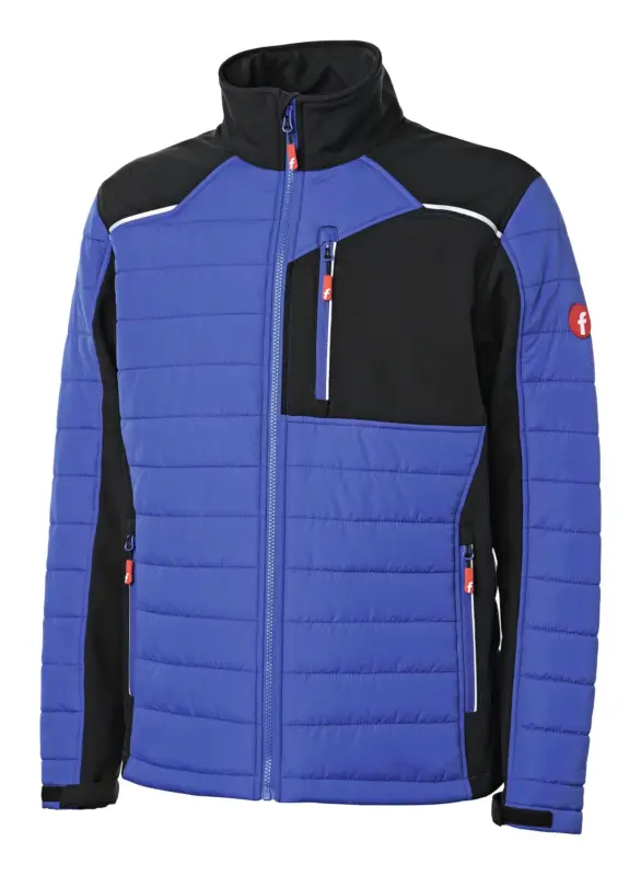 Fortis Elements Hybrid-Steppjacke kornblau/schwarz Größe XL Billig