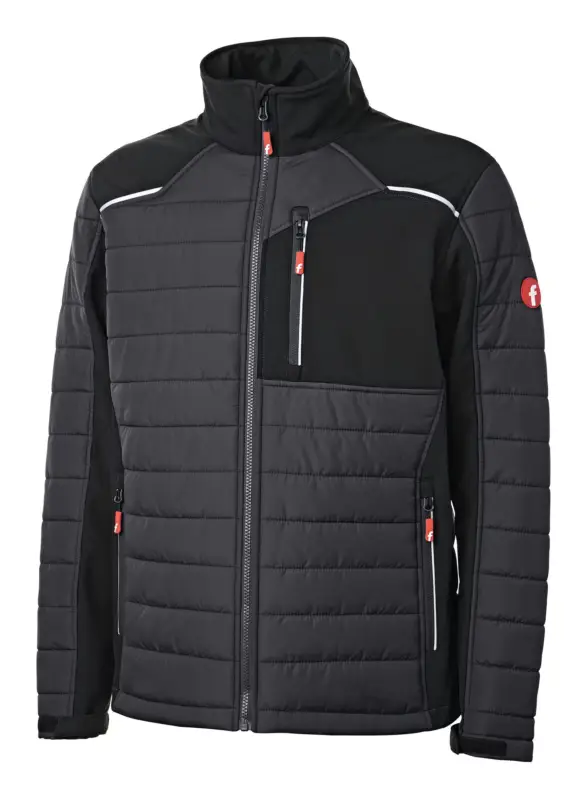 Begrenztes Angebot Fortis Elements Hybrid-Steppjacke schwarz Größe 4XL
