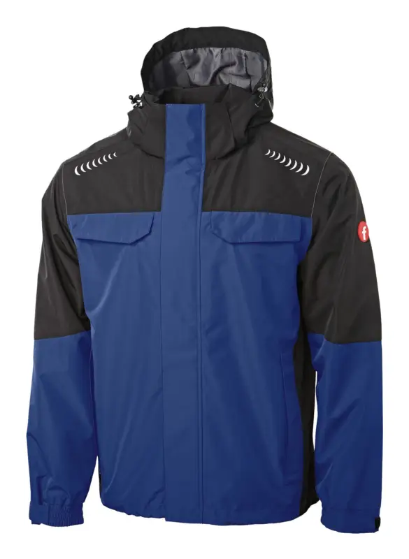 Fortis Elements Regenjacke Plus kornblau/schwarz Größe 3XL Aktuell