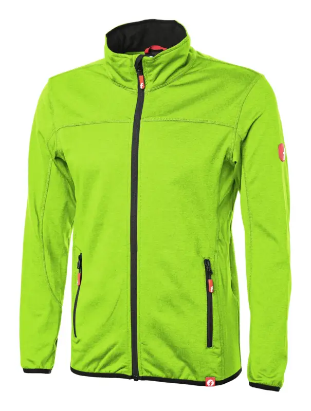 Fortis Elements Tech-Fleecejacke lime/schwarz meliert Größe 3XL Nur Für Kurze Zeit