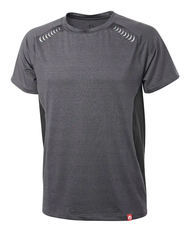 Jetzt Bestellen Fortis Elements T-Shirt Quick Dry grau/schwarz meliert Größe 3XL
