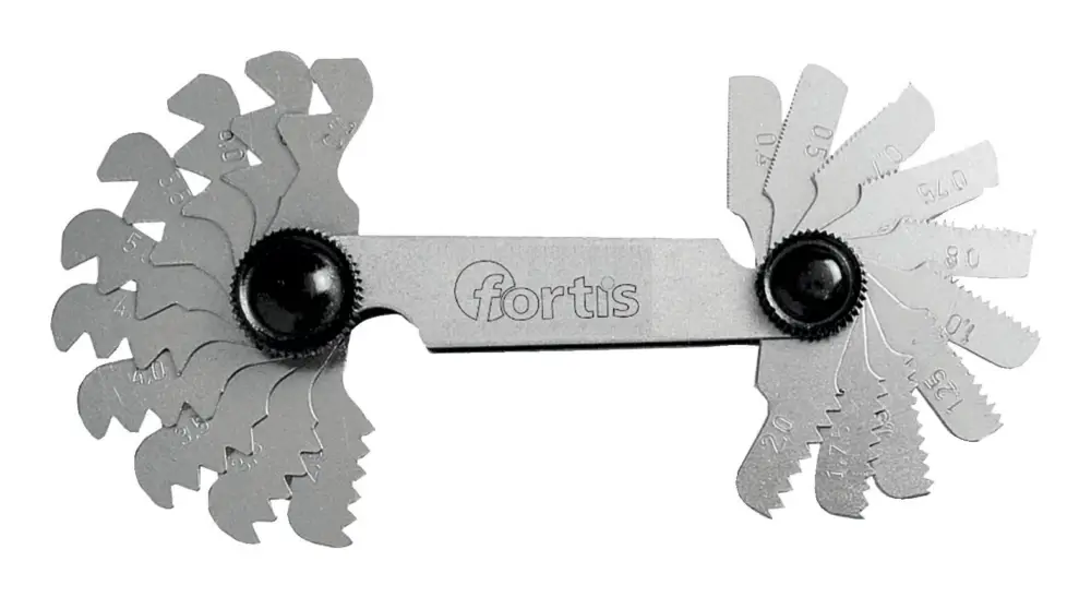 Fortis Gewinde-Schablone 52 Blatt Metr./Ww. Schnäppchen