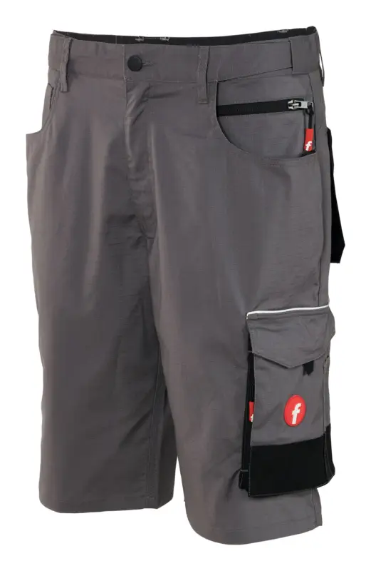Fortis Herren-Bermuda Performance grau/schwarz Größe 52 Bestpreis