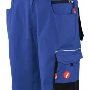 Abverkauf Fortis Herren-Bermuda Performance kornblau/schwarz Größe 64