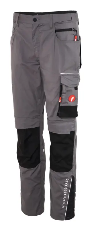 Direktkauf Fortis Herren-Bundhose Performance grau/schwarz Größe 62