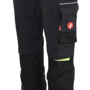 Angebot Fortis Herren-Bundhose Performance schwarz/lime Größe 26