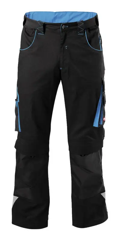 Markenprodukt Fortis Herren-Bundhose twenty-four, schwarz/türkis, Größe 27