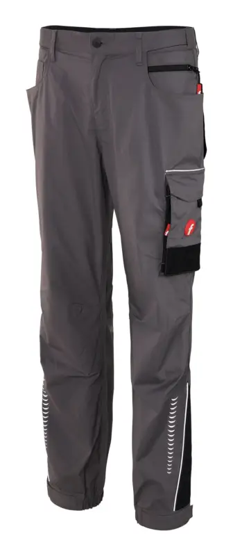 Preis Gesenkt Fortis Herren-Cargohose Performance grau/schwarz Größe 90