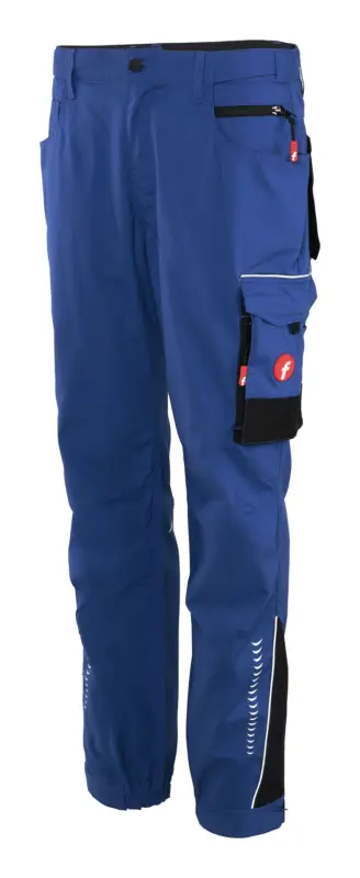 Super-Preis Fortis Herren-Cargohose Performance kornblau/schwarz Größe 58