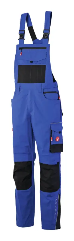 Fortis Herren-Latzhose Performance kornblau/schwarz Größe 106 Sofort Bestellen