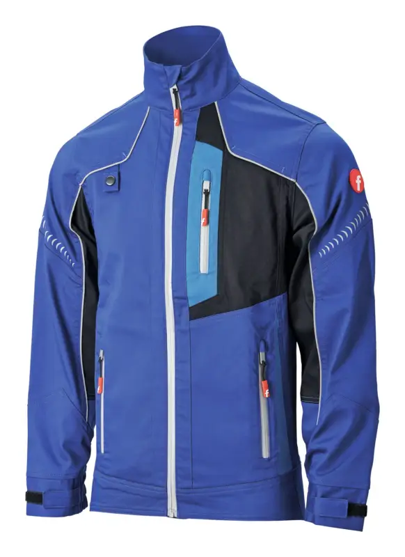 Fortis Jacke Flex kornblau/schwarz/blau Größe 3XL Neuheit