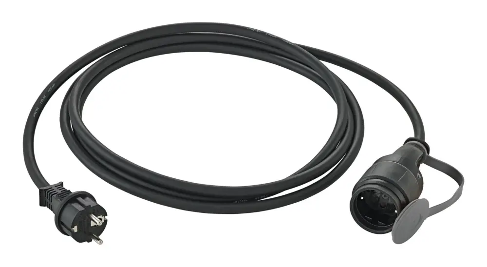 Sichere Zahlung Fortis Schuko-Verlängerungskabel10m H07RN-F3G1,5 IP44 mit Kabelfixierung