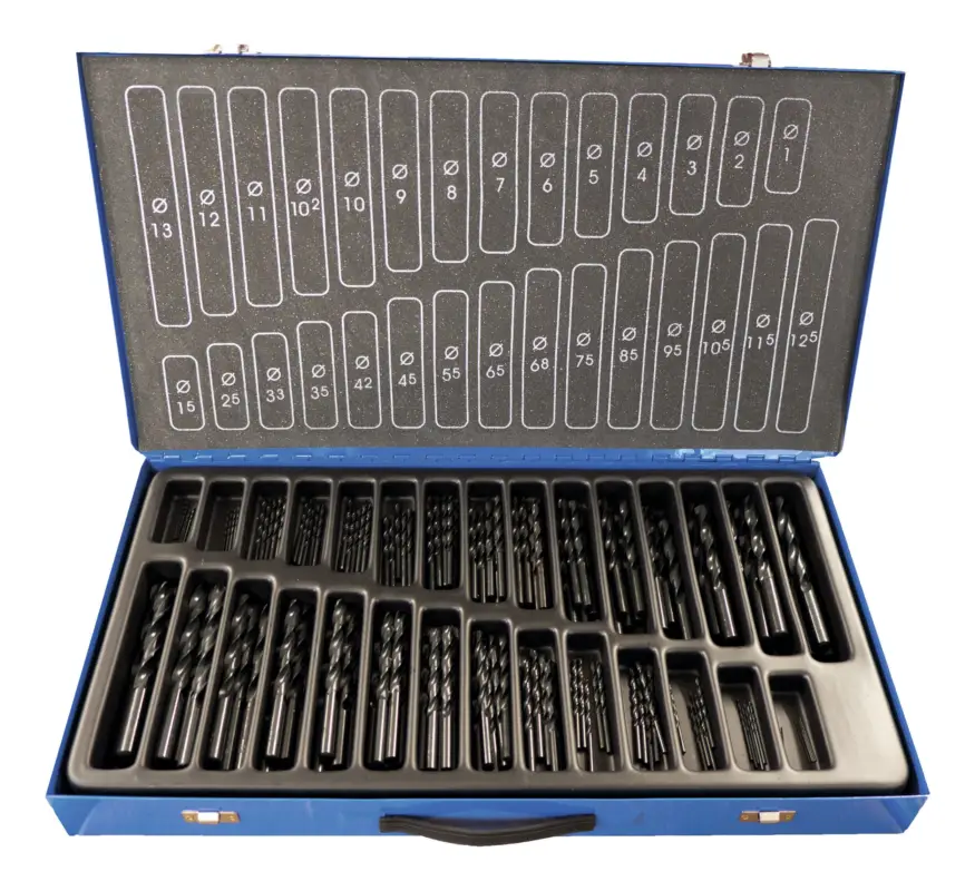 Forum Spiralbohrer-Stz D338N, rollgewalzt 1-13 mm, 145-teilig HSS Rabatt