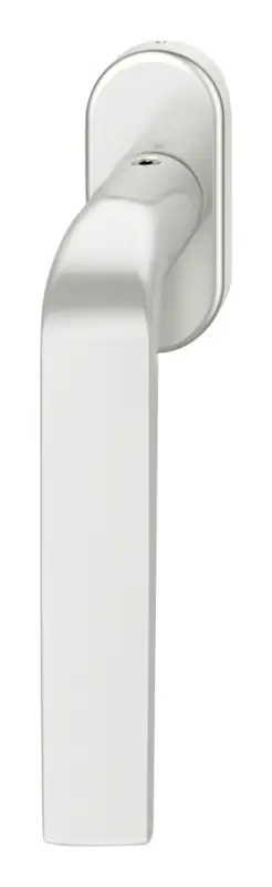 FSB Fenstergriff ovale Rosette 7 mm Stift. 10 mm Nocken Stiftüberstand 24-38 mm Aluminium naturfarbig Versand Am Gleichen Tag