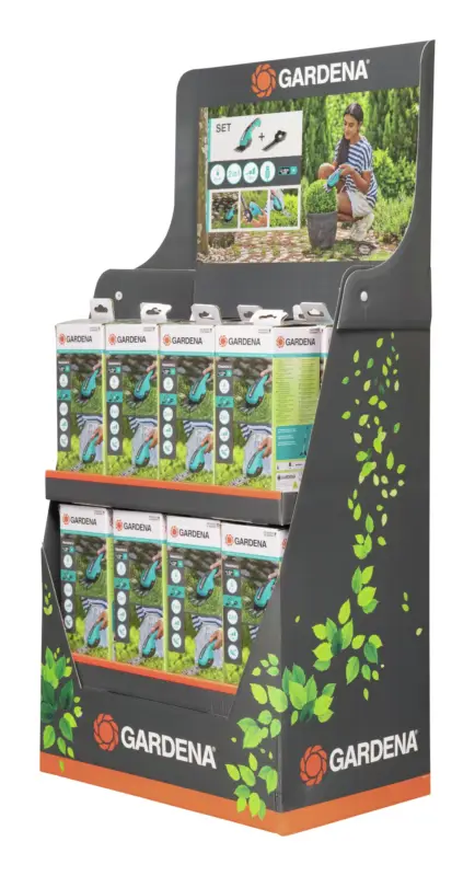 Bestseller Gardena Akku-Gras- und Strauchschere ClassicCut Li Display