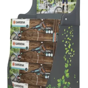 Gardena Akku-Mitteldruckreiniger AquaClean 24/18V P4A Ready-To-Use Set Display Direktkauf