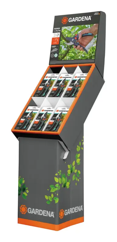 Neue Ware Gardena Gartenschere PremiumCut Pro Flex Display