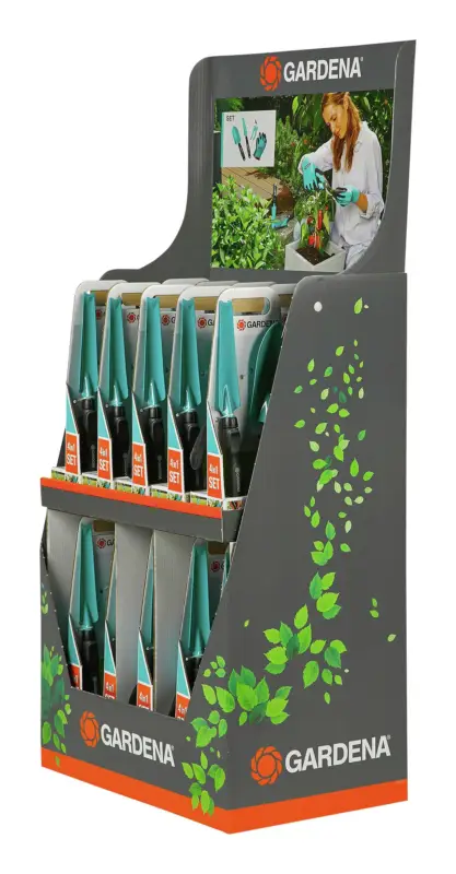 Gardena Kleingeräte Grundausstattung Display Bestseller