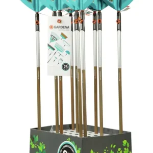 Gardena Schaufel-Rechen+Stiel Aktion-Displaycombisystem Sonderangebot