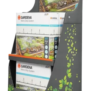 Günstig Gardena Tropfbewässerung-Set Gemüse-/Blumenbeet 60 m² Micro-Drip-System Display