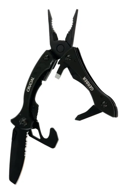 Gerber Multi-Tool Crucial w/Strap Cutter (Verpackungseinheit 3 Stück) Billig