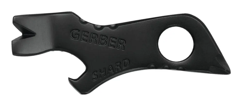 Gerber Schlüsselring Werkzeug Shard Black Keychain Tool Card (Verpackungseinheit 6 Stück) Schnäppchen