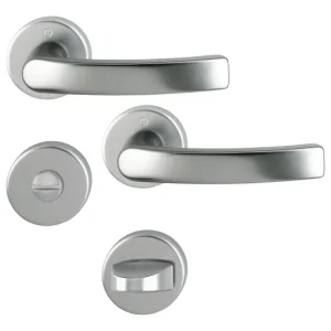 Neu Im Sortiment Hoppe Türbeschlag, Serie Luxembourg GRT-SST/F9/8/8.5/5-8 / SK/OL/37-47/RFL-R/L 199/42 KB/42KBS
