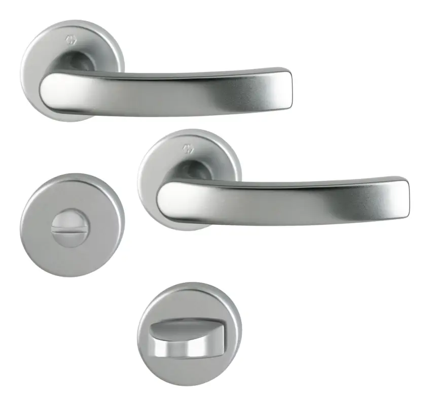 Neu Im Sortiment Hoppe Türbeschlag, Serie Luxembourg GRT-SST/F9/8/8.5/5-8 / SK/OL/37-47/RFL-R/L 199/42 KB/42KBS