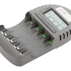 Solange Der Vorrat Reicht Jumtec Ladegerät mit 4 Einzelschächten für NiCd/NimH Akku