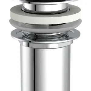 Geprüft Kirchhoff Druckknopf-Ablaufventil mit Überlauf, Chrom, 1 1/4"