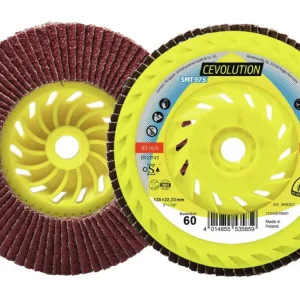 Klingspor Fächerschleifscheibe SMT 975 125 mm M14 gewölbt Keramikkorund K80 Preiswert
