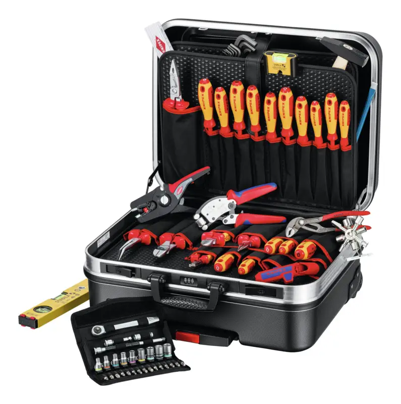 Knipex Werkzeugkoffer BIG Basic Move Elektro+ 00 21 06 Schneller Versand
