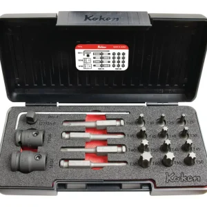 Koken Kraft-Bit-Garnitur 7/16" 20-teilig Torx Koken Sonderaktion