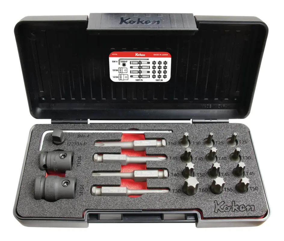 Koken Kraft-Bit-Garnitur 7/16" 20-teilig Torx Koken Sonderaktion