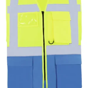 Angebot Korntex Warnweste Hamburg gelb/blau Größe 2XL