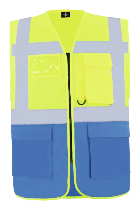 Jetzt Bestellen Korntex Warnweste Hamburg gelb/blau Größe M