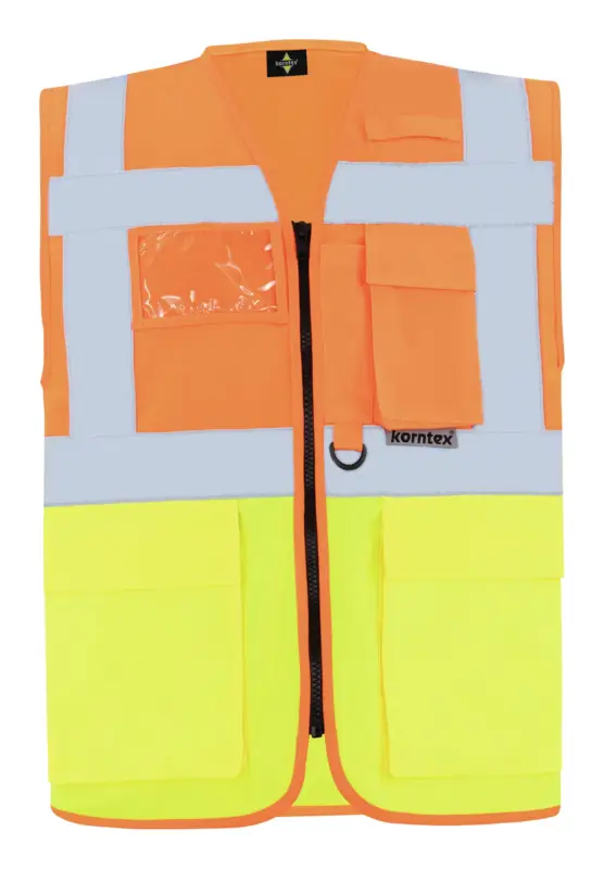 Online Kaufen Korntex Warnweste Hamburg orange Größe L